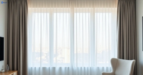 Freshly steam cleaned curtains in glen-alpine-nsw QLD